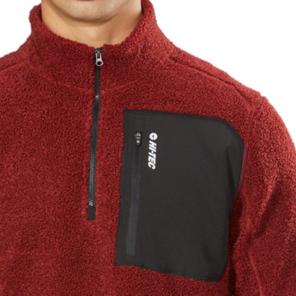 NWT Hi-Tec Men’s ¼ Zip Pullover - Picture 2 of 7